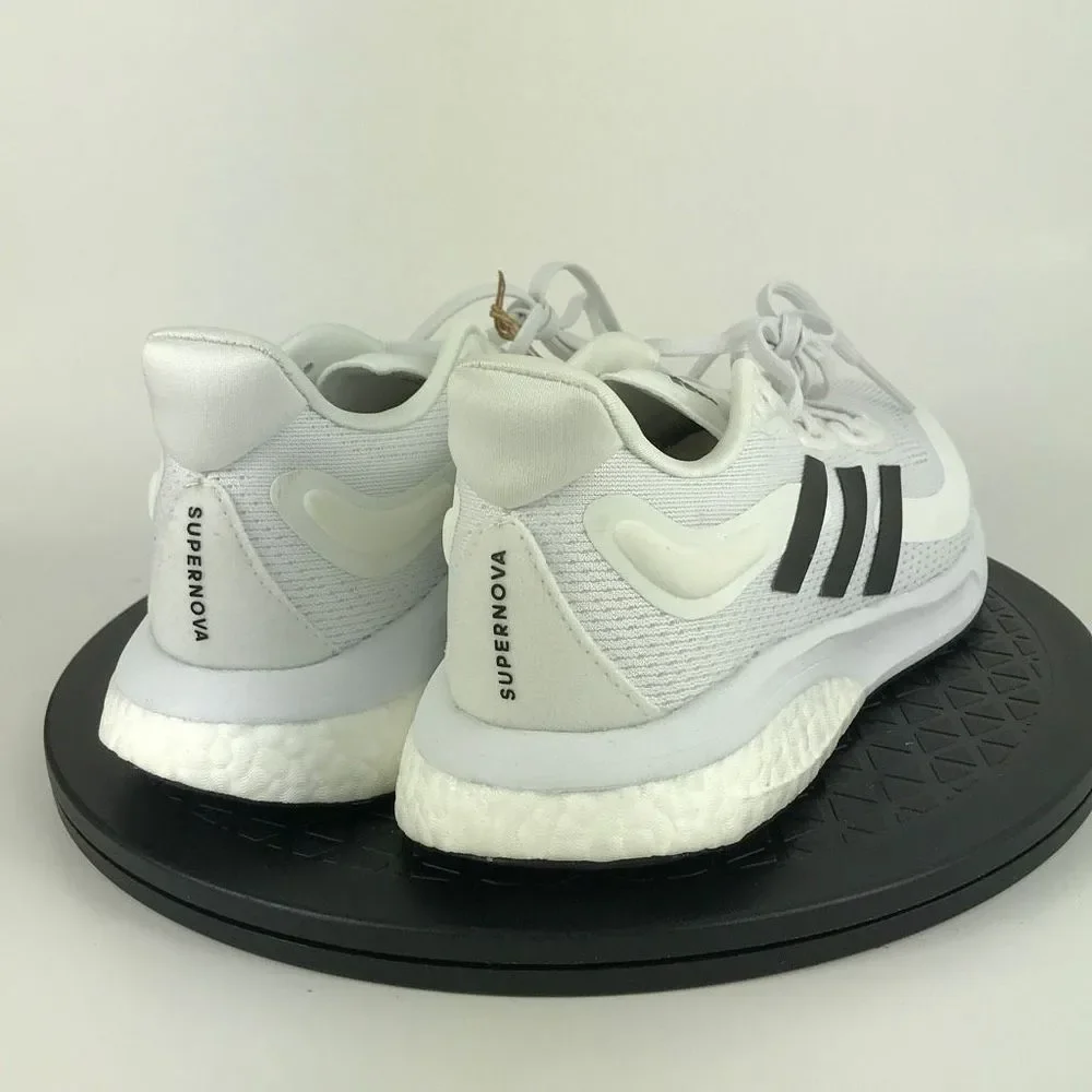 Adidas Supernova J White Athletic Running Shoes GZ4027 Men’s Size 7 - Picture 5 of 12